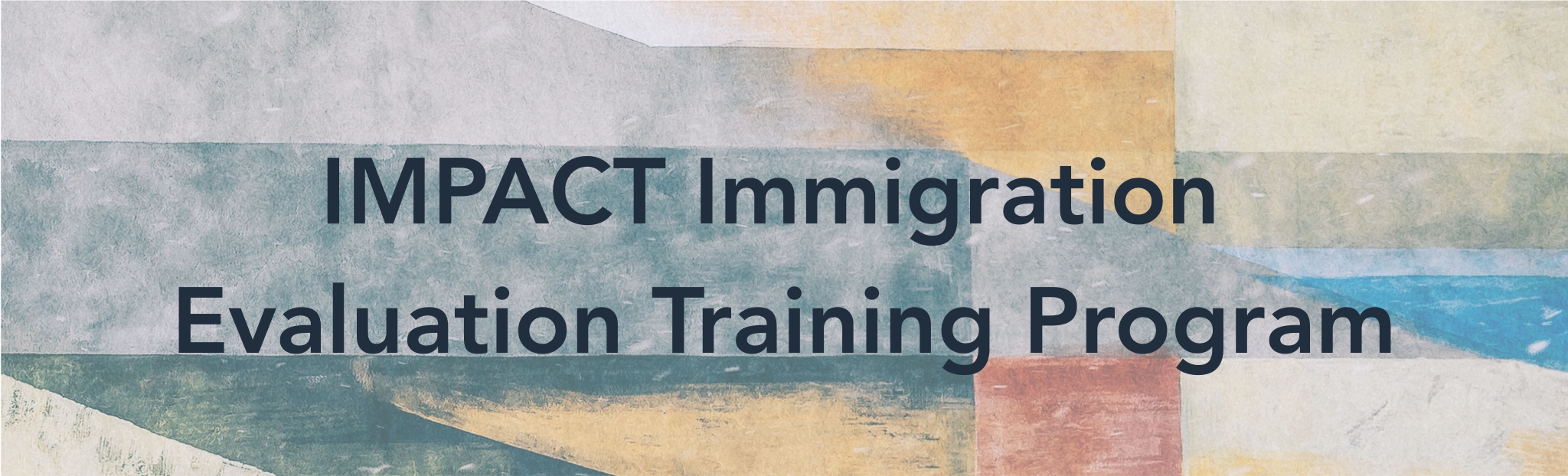 Training Programs: Overview